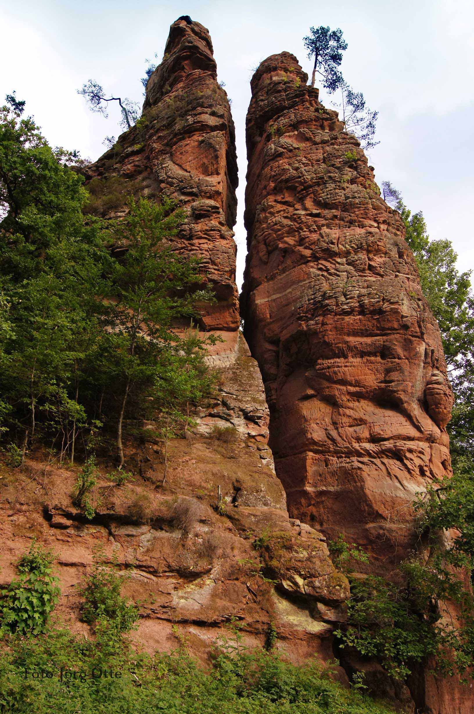 Dahner Felsenpfad im Pfälzerwald